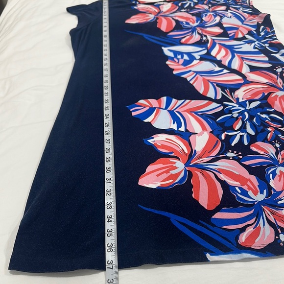 Floral Navy Dress - Picture 3 of 5